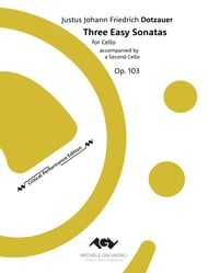 Three Easy Sonatas, Op. 103 - Standard Edition P.O.D cover Thumbnail